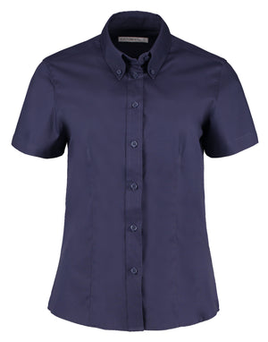 KK701 Tailored Fit Short Sleeve Premium Oxford Shirt - Midnight Navy