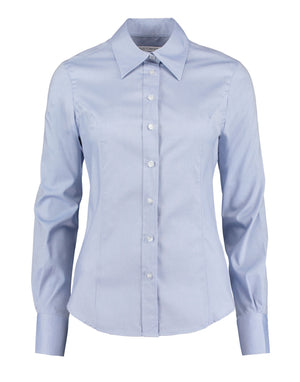 KK702 Tailored Fit Long Sleeve Premium Oxford Shirt - Light Blue