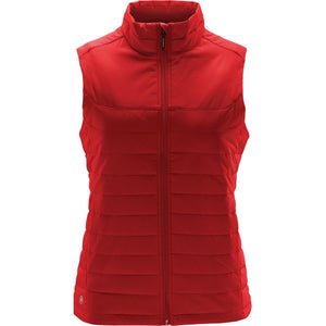 KXV-1 Women's Nautilus Quilted Bodywarmer - Bright Red