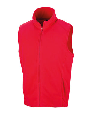 R116X Microfleece Gilet - Red