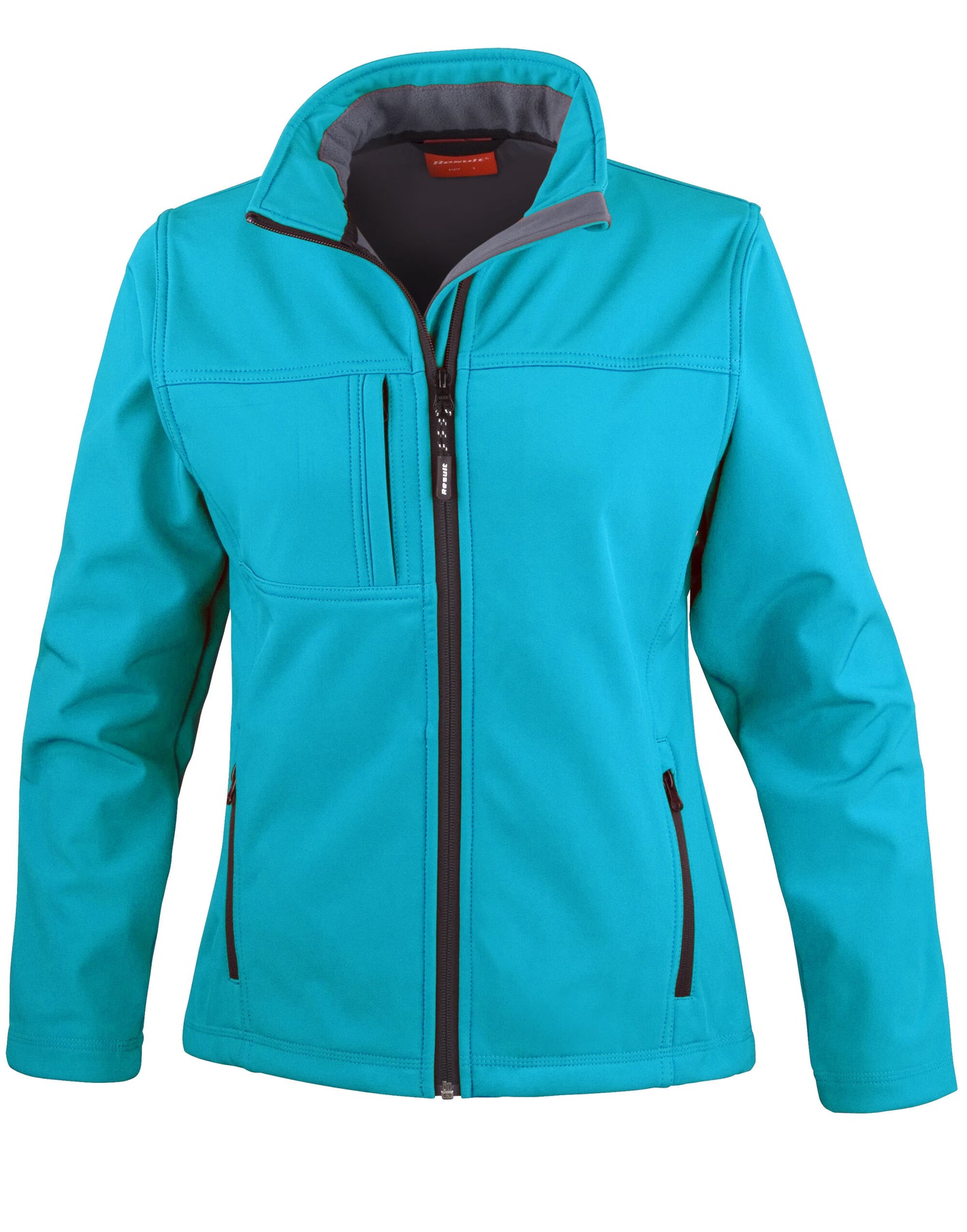 R121F Women's Classic Softshell Jacket - Azure Blue