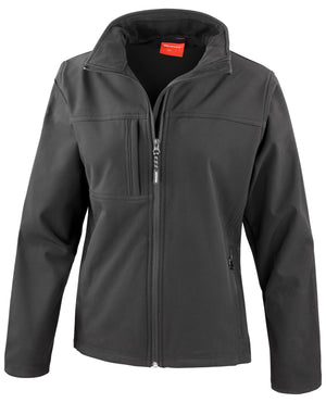 R121F Women's Classic Softshell Jacket - Black