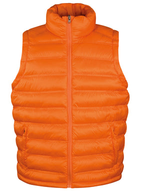 R193M Men's Ice Bird Padded Gilet - Orange