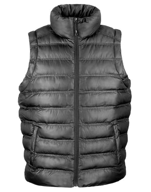 R193M Men's Ice Bird Padded Gilet - Black