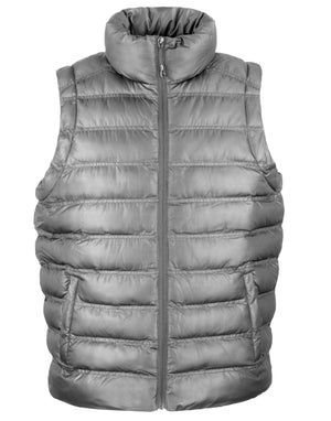 R193M Men's Ice Bird Padded Gilet - Frost Grey