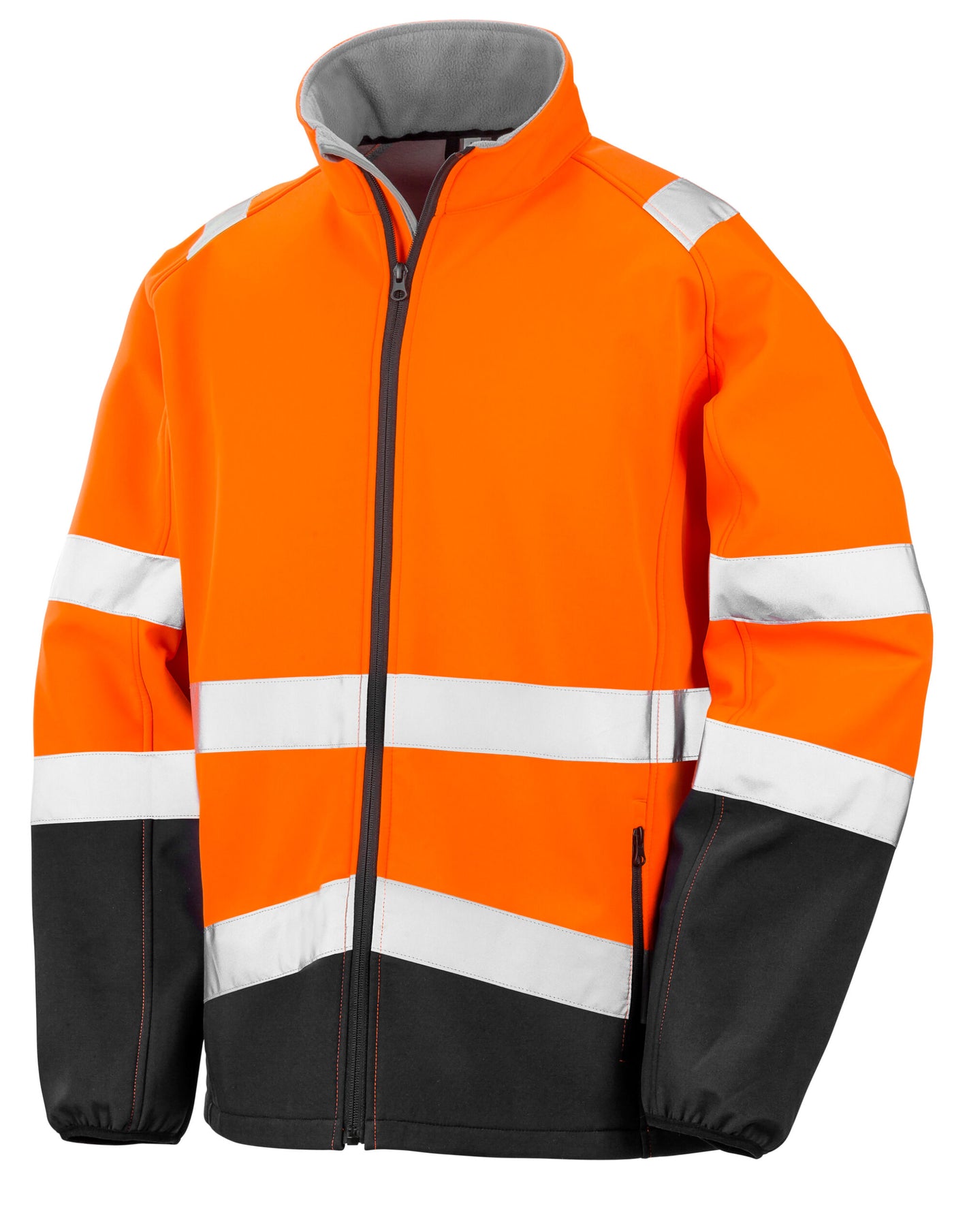 R450X Printable Safety Softshell - Fluorescent Orange/Black