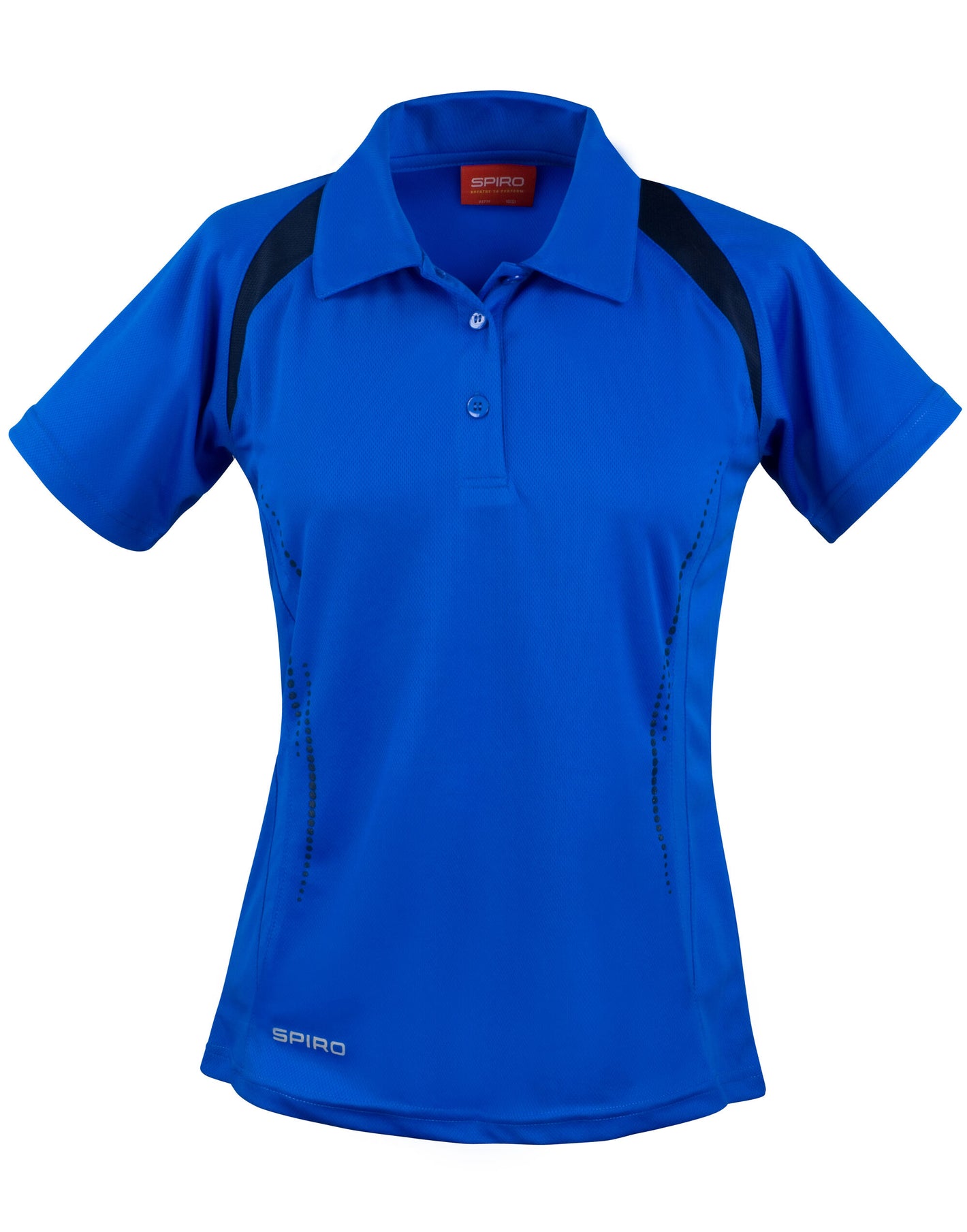 S177F Spiro Ladies Team Spirit Polo Shirt - Royal/Navy