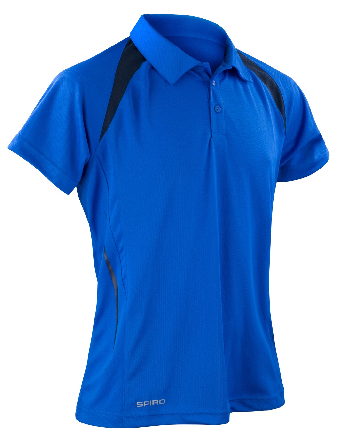 S177M Spiro Mens Team Spirit Polo Shirt - Royal/Navy