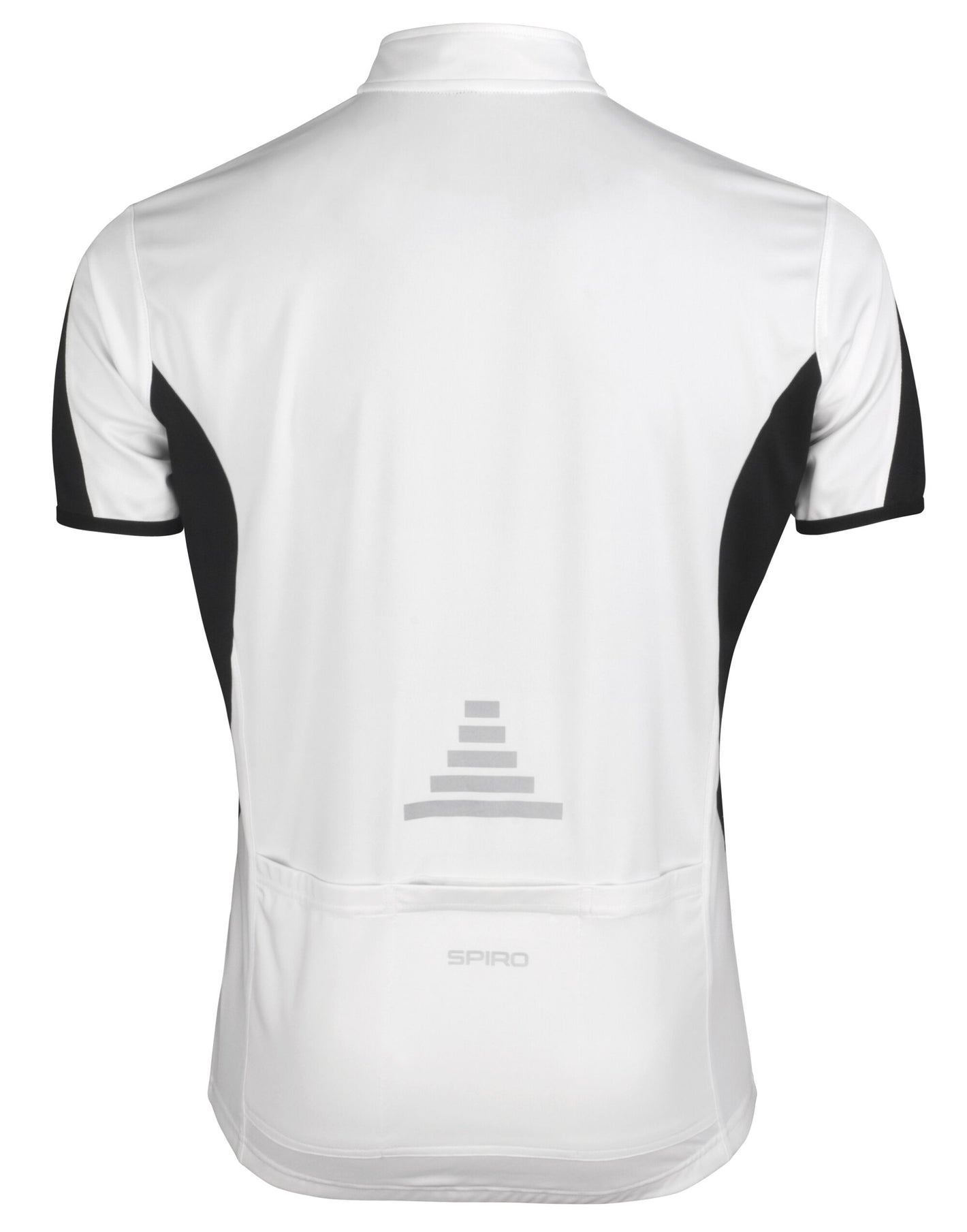 S188M Spiro Mens Bikewear Full Performance Top - White/Black