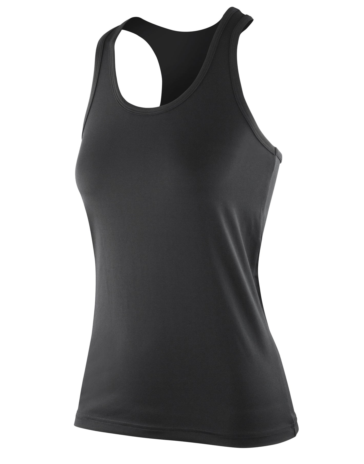 S281F Spiro Impact Softex Fitness Top - Black