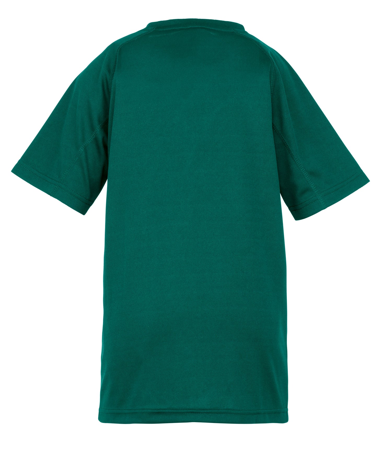 S287J Spiro Impact Junior P'formance Aircool T - Bottle Green