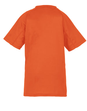 S287J Spiro Impact Junior P'formance Aircool T - Floro Orange
