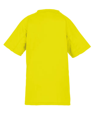 S287J Spiro Impact Junior P'formance Aircool T - Floro Yellow