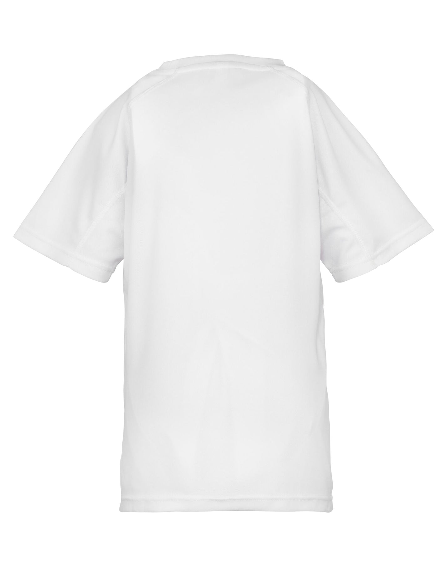 S287J Spiro Impact Junior P'formance Aircool T - White