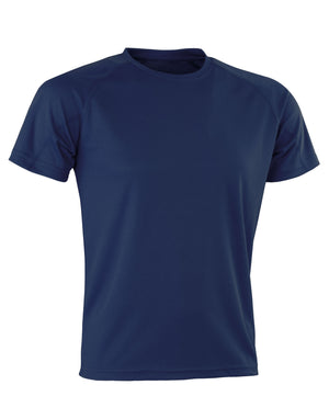 S287X Spiro Impact Aircool Tee - Navy