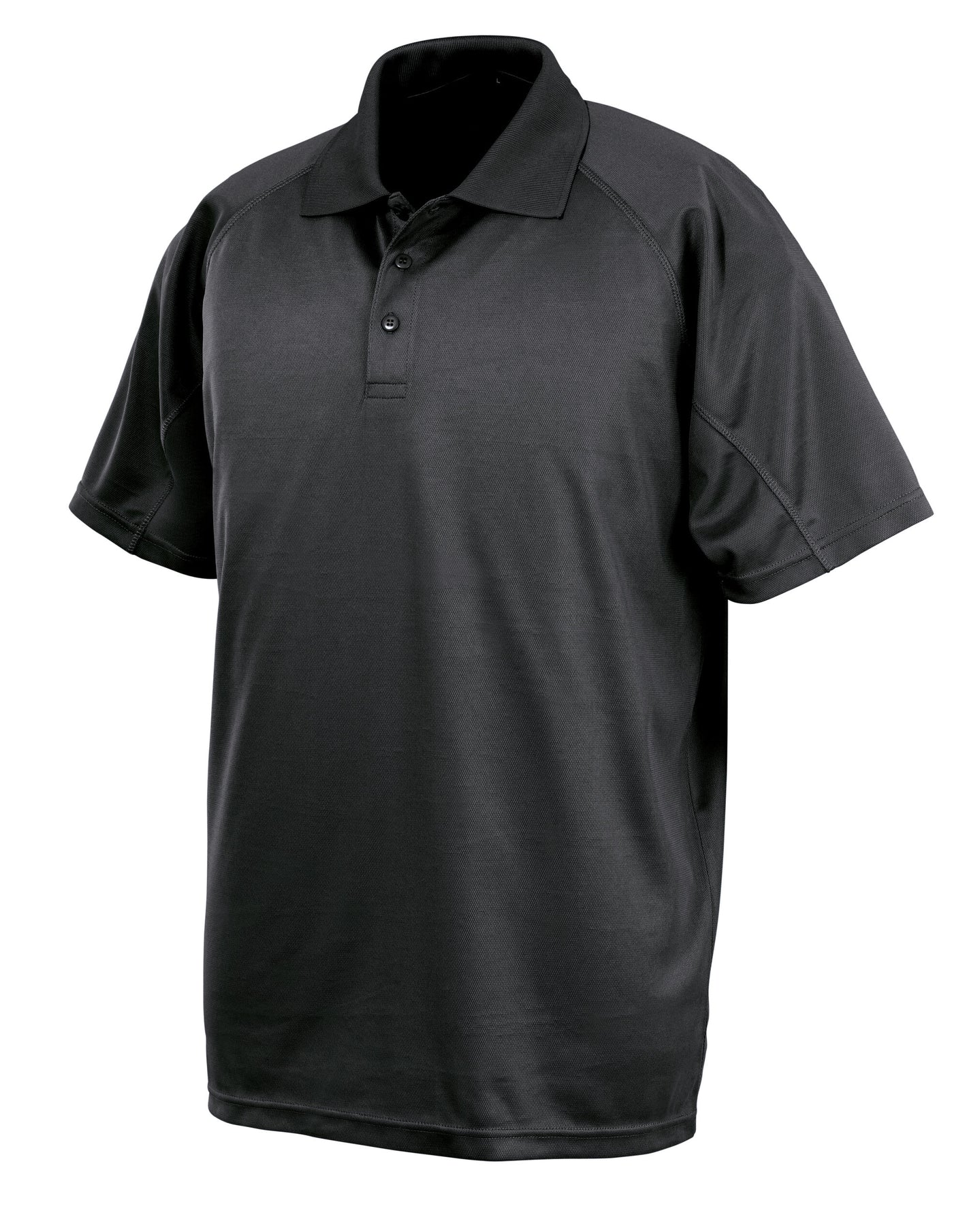 S288X Spiro Impact Performance Aircool Polo - Black