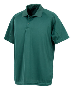 S288X Spiro Impact Performance Aircool Polo - Bottle Green