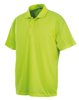 S288X Spiro Impact Performance Aircool Polo - Flo Yellow