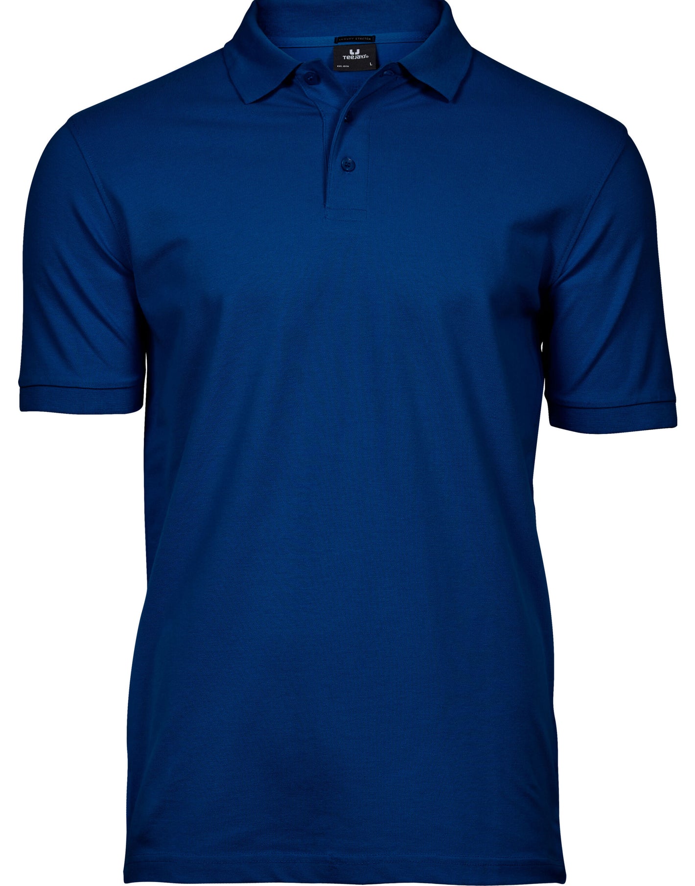 Men's Luxury Stretch Polo - Indigo