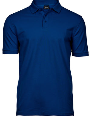 Men's Luxury Stretch Polo - Indigo