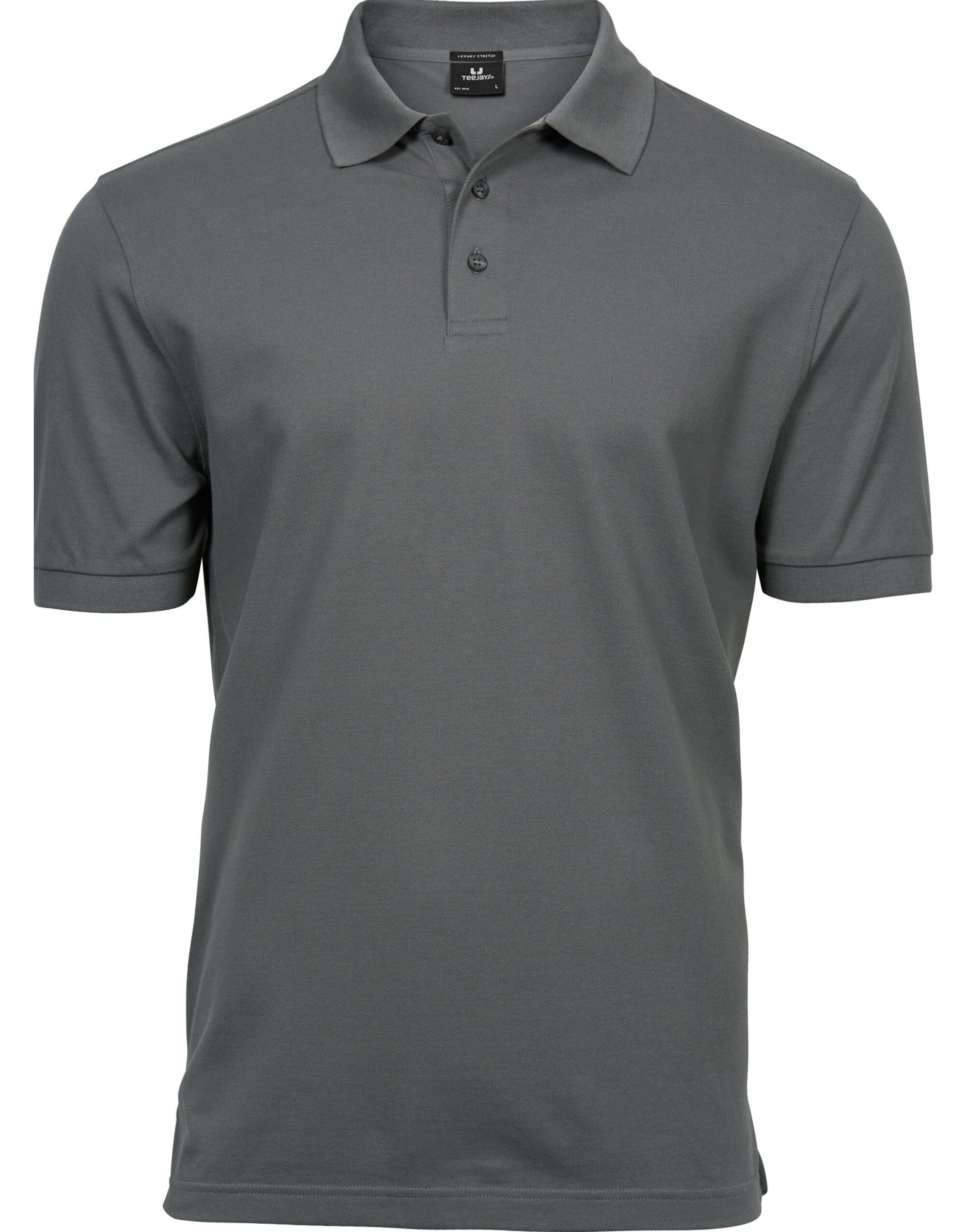 Men's Luxury Stretch Polo - Grey