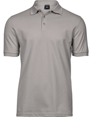 Men's Luxury Stretch Polo - Stone