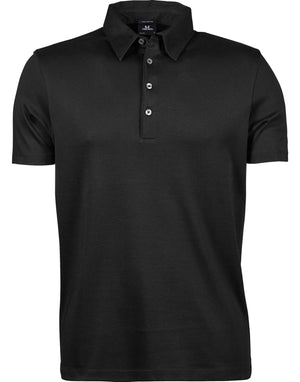 Men's Pima Cotton Polo - Black