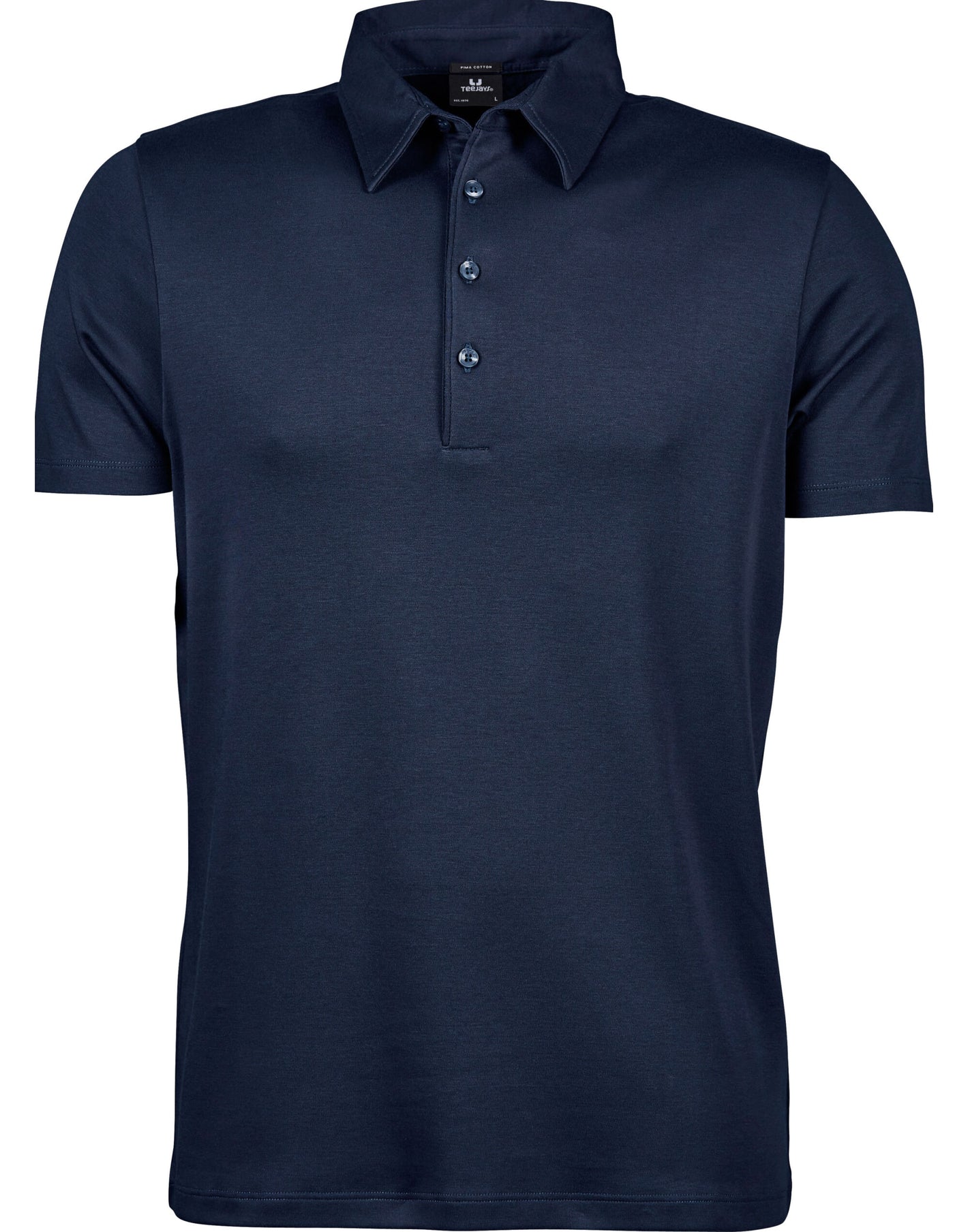 Men's Pima Cotton Polo - Navy