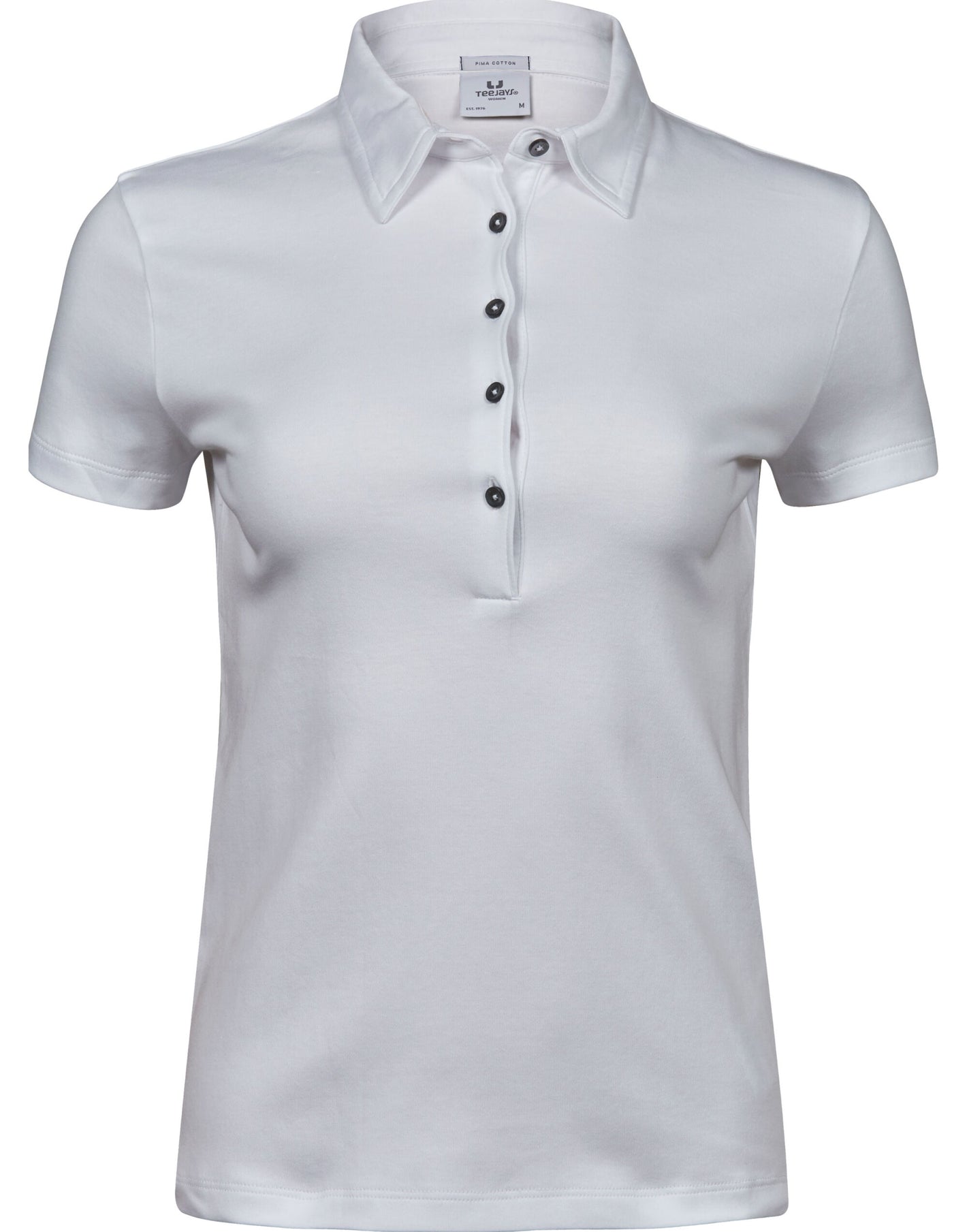 Ladies' Pima Cotton Polo - White