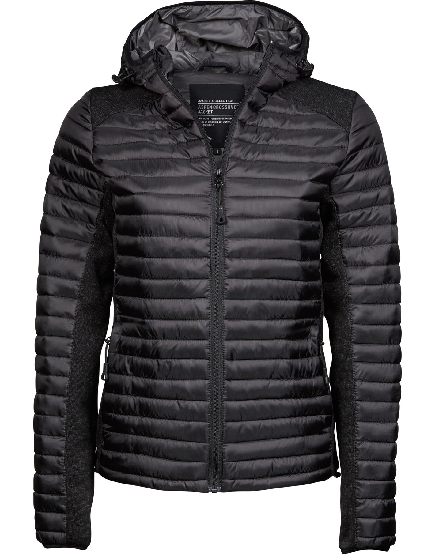 Ladies' Aspen Crossover Jacket - Black