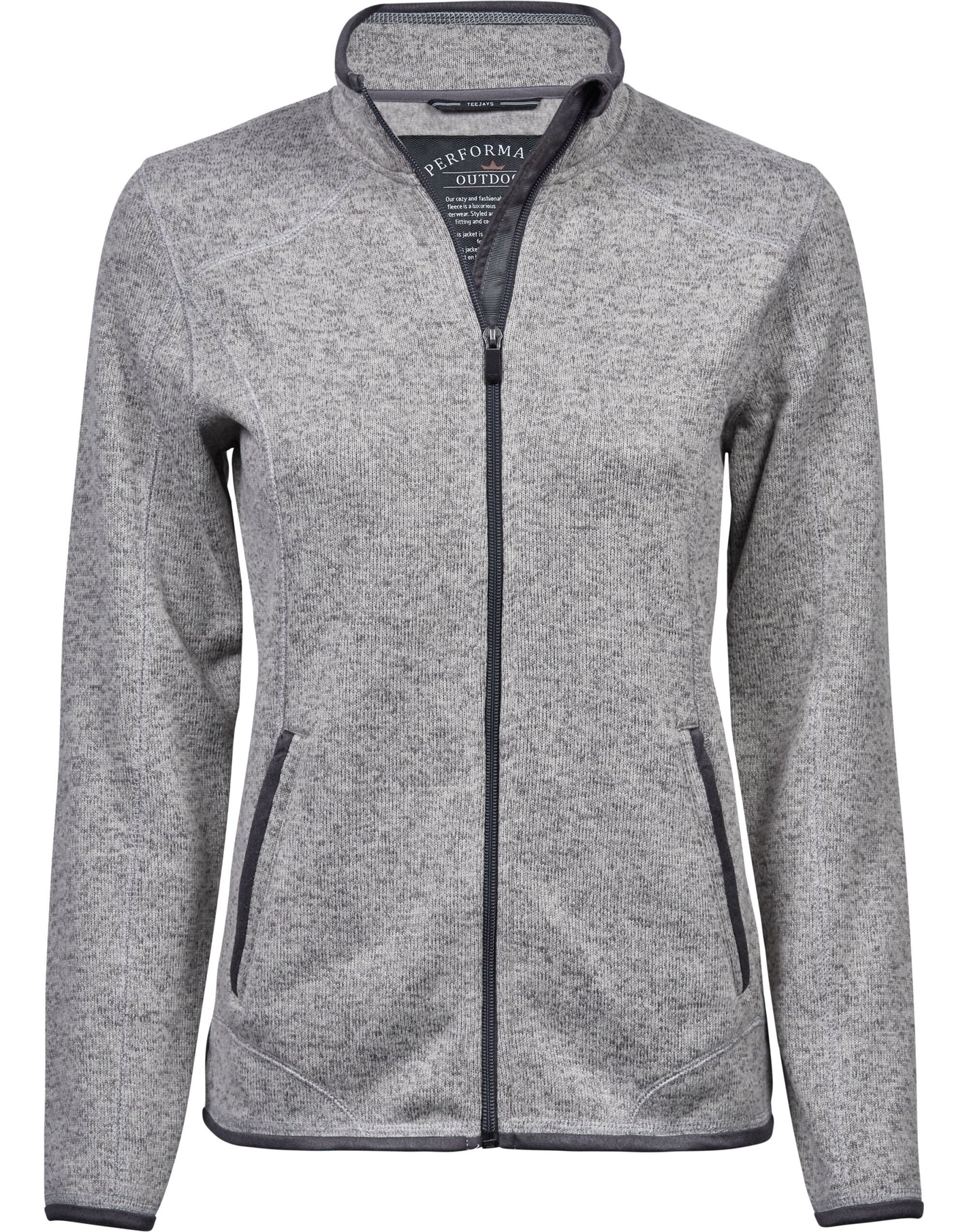 Ladies' Outdoor Fleece - Grey Melange