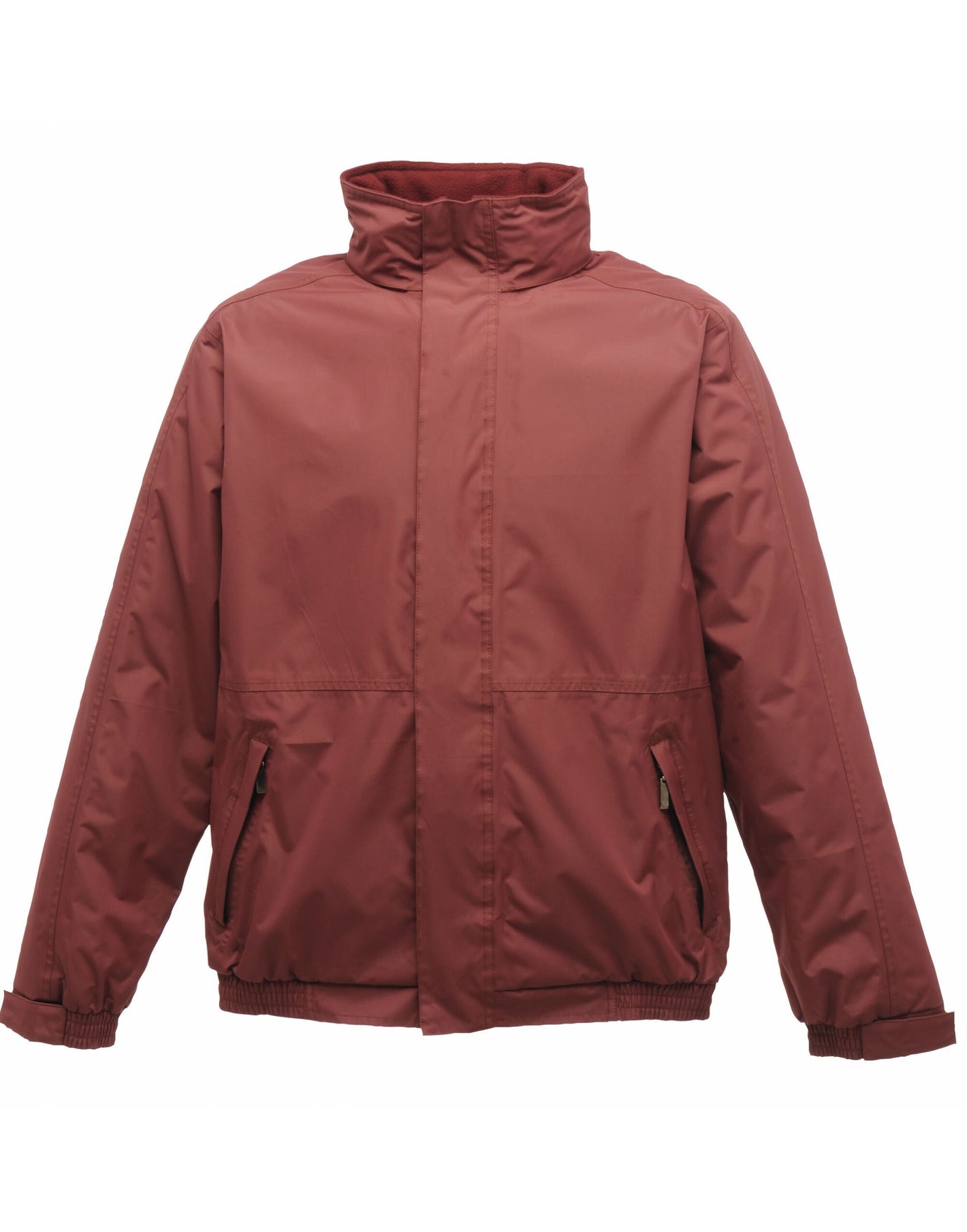 Regatta Professional TRW297 Dover Men's Fleece Lined Bomber Jacket Burgundy