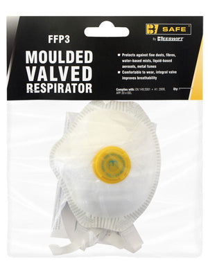 Bs033 Ffp3 Moulded Valved Cup Respirator