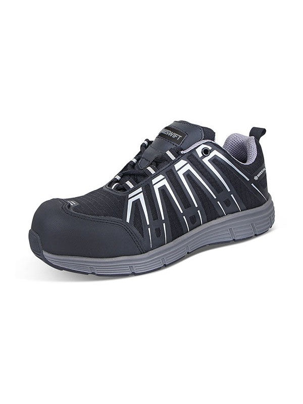 Beeswift CF26 Black/Grey Safety Trainers S3 Non Metallic