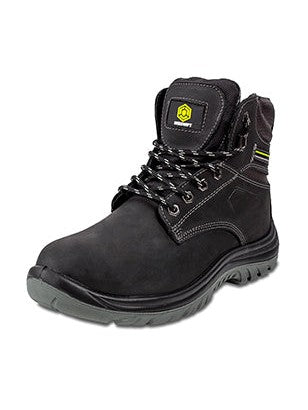 Beeswift CF56BL Black Ankle Safety Boots S3 Black