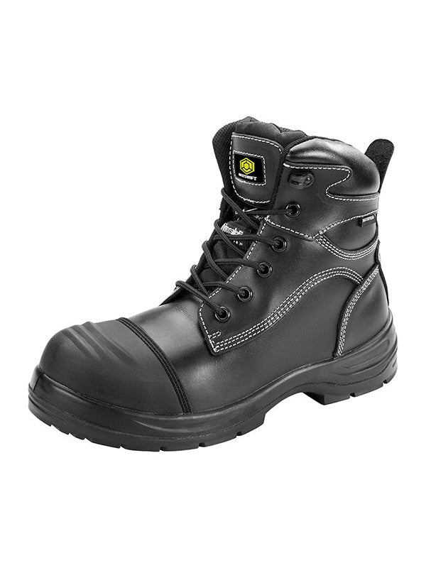 Beeswift CF66BL Black Trencher Safety Boots