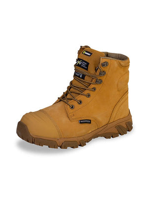 CF68NB Tan Click Waterproof Side Zip Boot