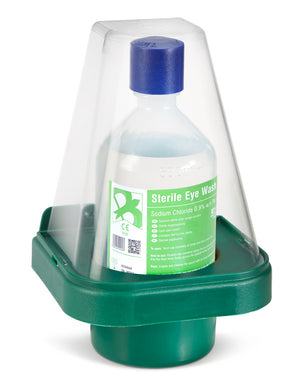 CM0701 Click Medical Single Eyewash Stand With 1 X 500Ml