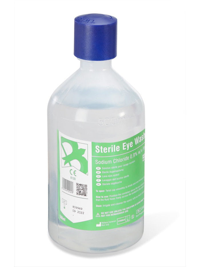 CM0710 Click Medical Eyewash Bottle 500Ml 80204