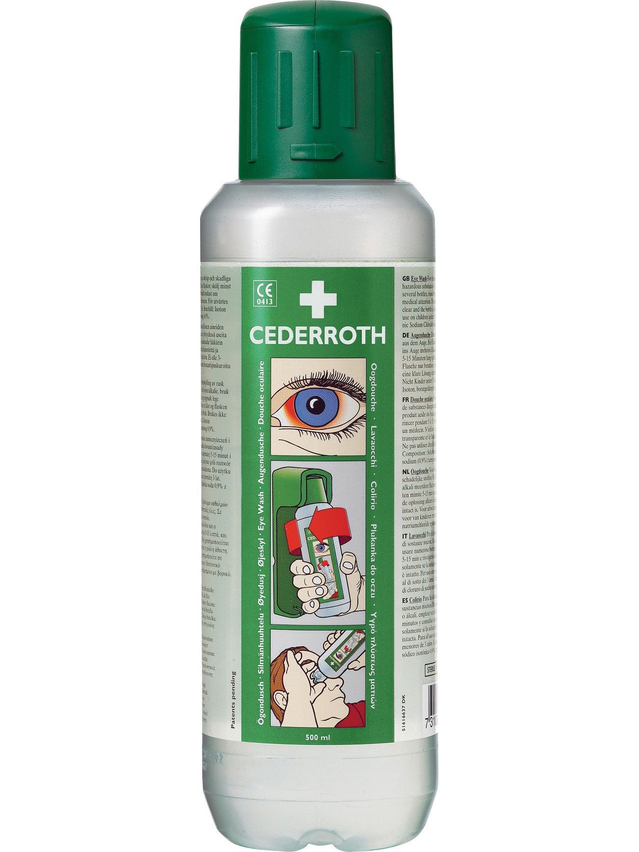 CM0727 Cederroth 500Ml Eyewash Bottle