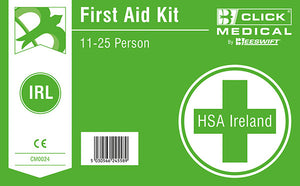 CM1343-11 25 HSA Irish First Aid Kit Lab C/W Eyewash/Burn Dressing