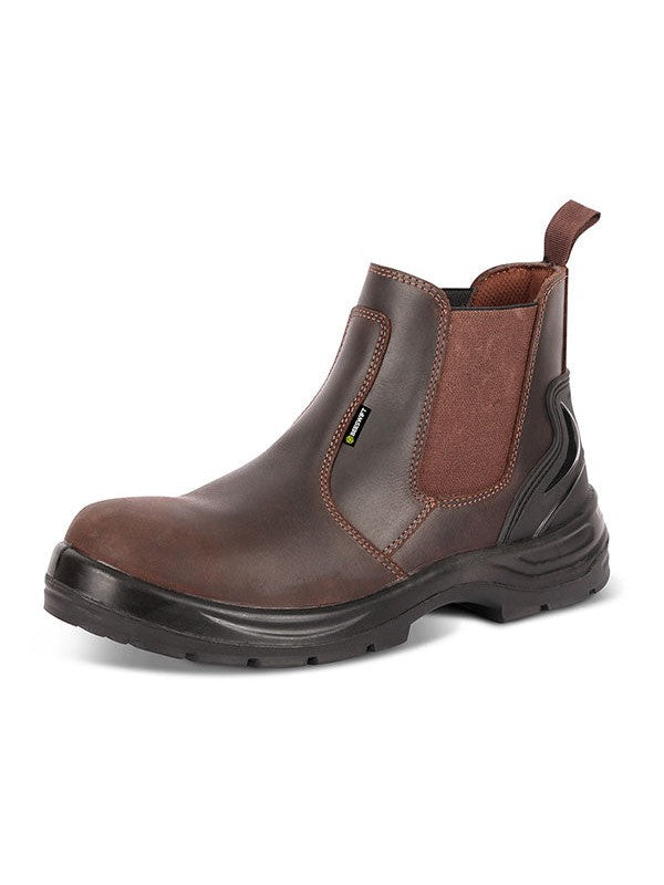 Beeswift CTF42BR Brown S3 Pur Safety Dealer Boots