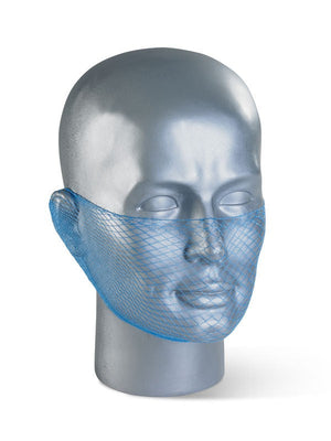 Blue Disp Beard Snood Mesh