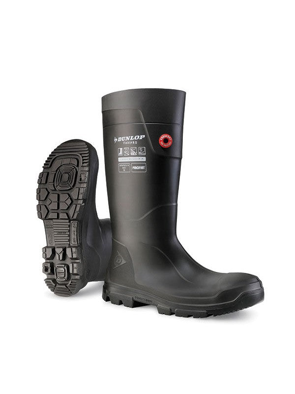 LJ2HD01 Black Purofort Fieldpro Safety Wellington