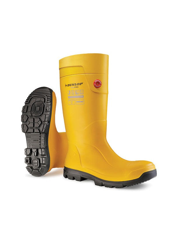 LJ2JF01 Yellow Purofort FieldPro Full Safety Wellington