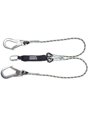 Msa10185615 1.8M Kernmantel Twin Leg Energy Absorbing Lanyard