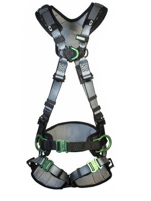 Fit Back/Chest/Hip D-Ring Bayonet Harness W/ W Belt V