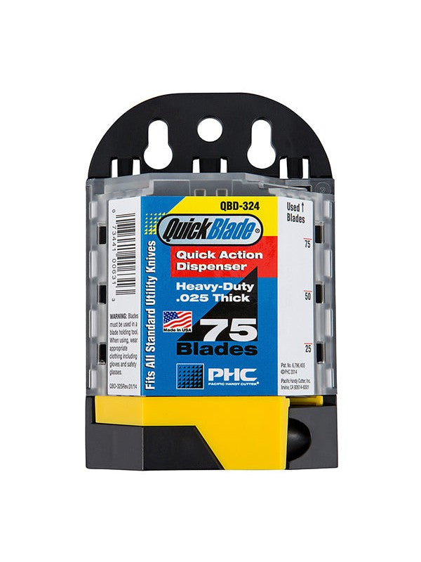 324 Standard Utility 75 Blade Dispenser Qbd