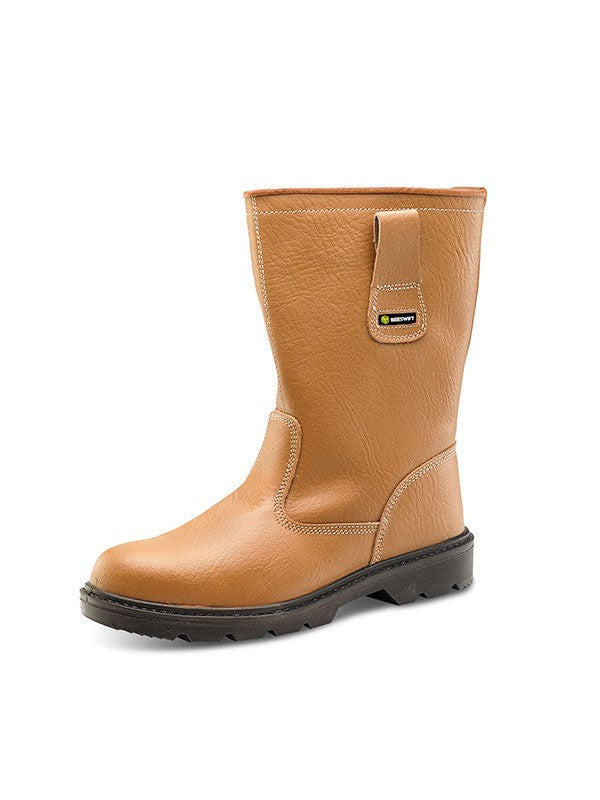 RBUS Tan Rigger Boot Unlined Sup