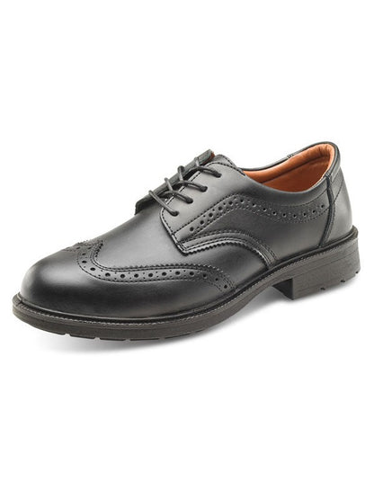 CF115 Black Brogue Safety Shoe